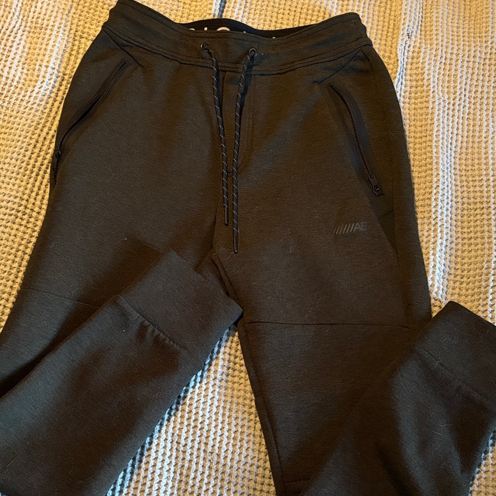 American Eagle Outfitters Men's Dark Gray Joggers